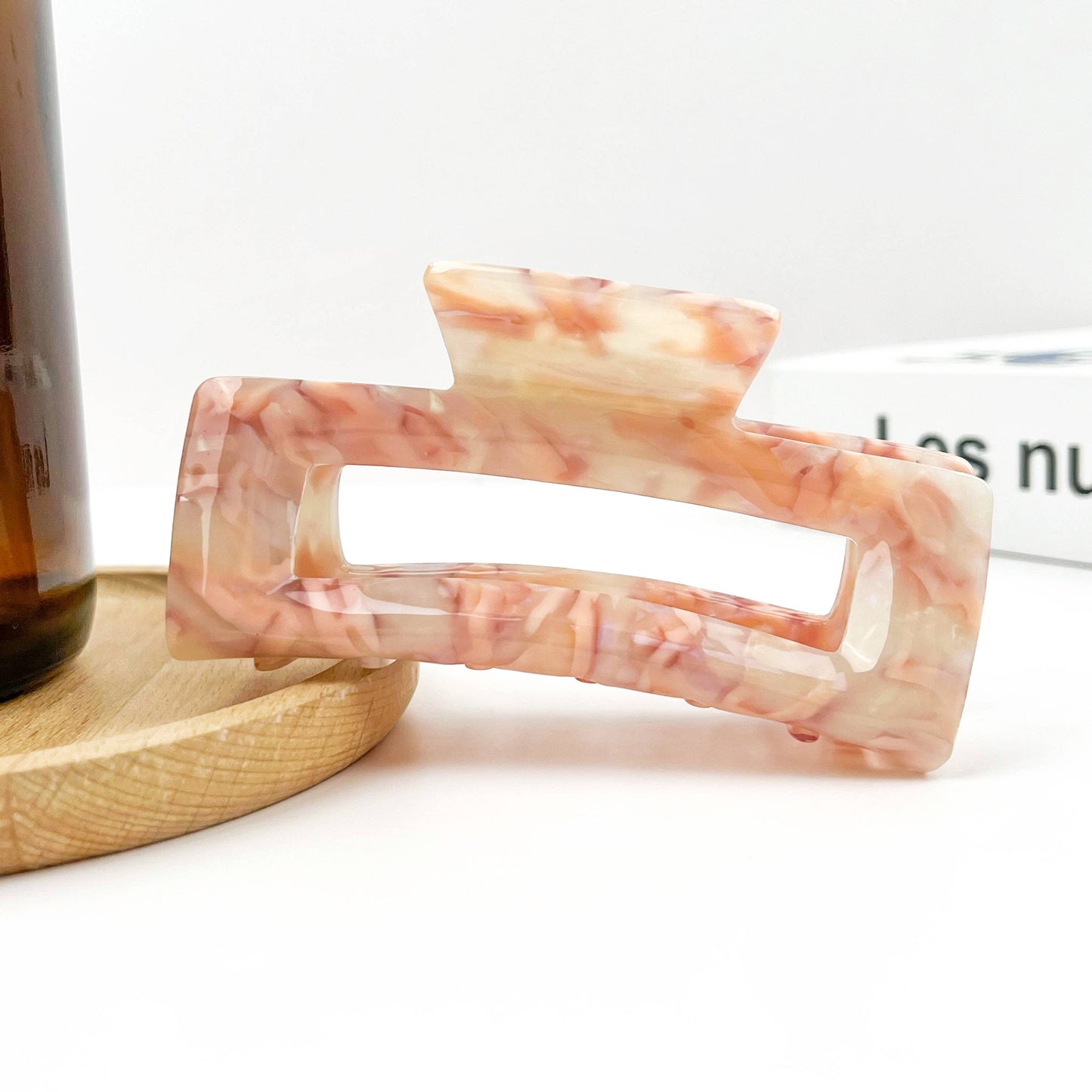 Rectangular Acetate Hair Claw