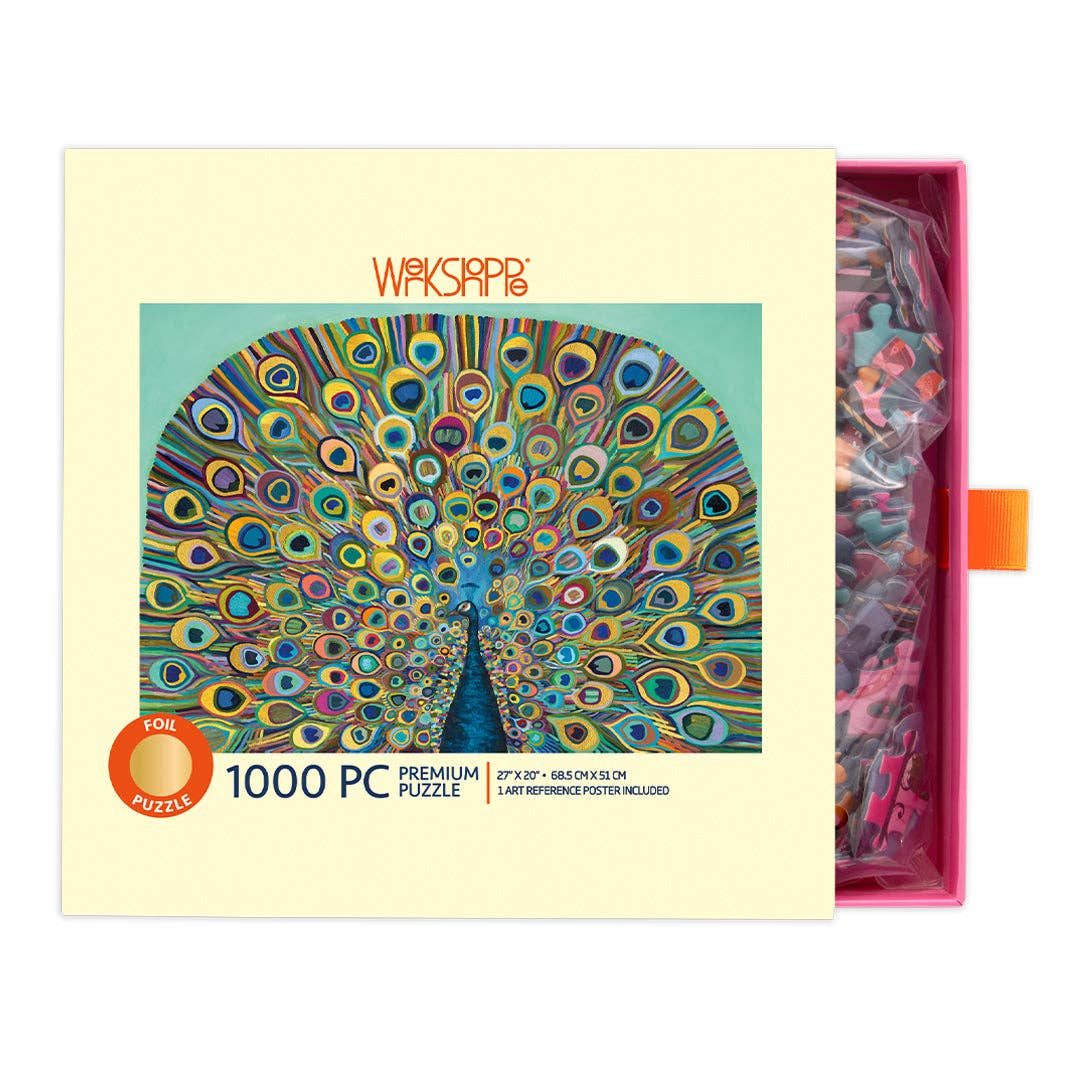 Peacock 1000 Piece Puzzle