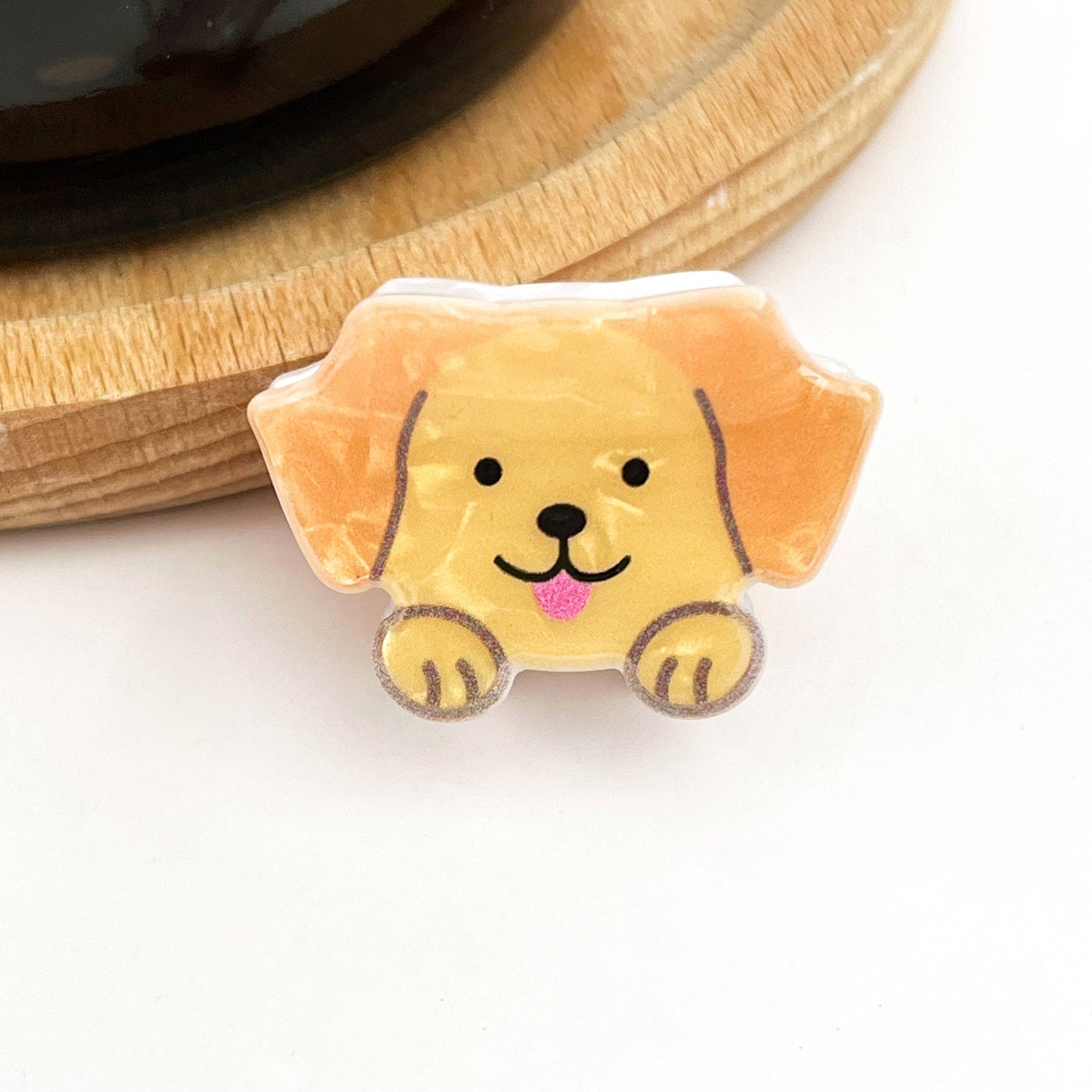 Mini Dog Series Hair Claw Clip