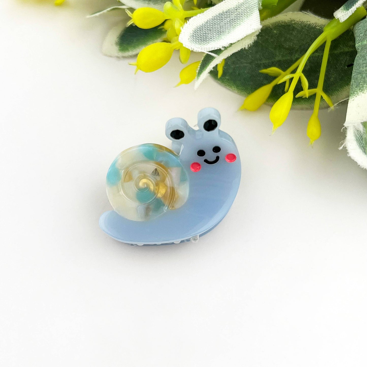Mini Snail Hair Claw Clip
