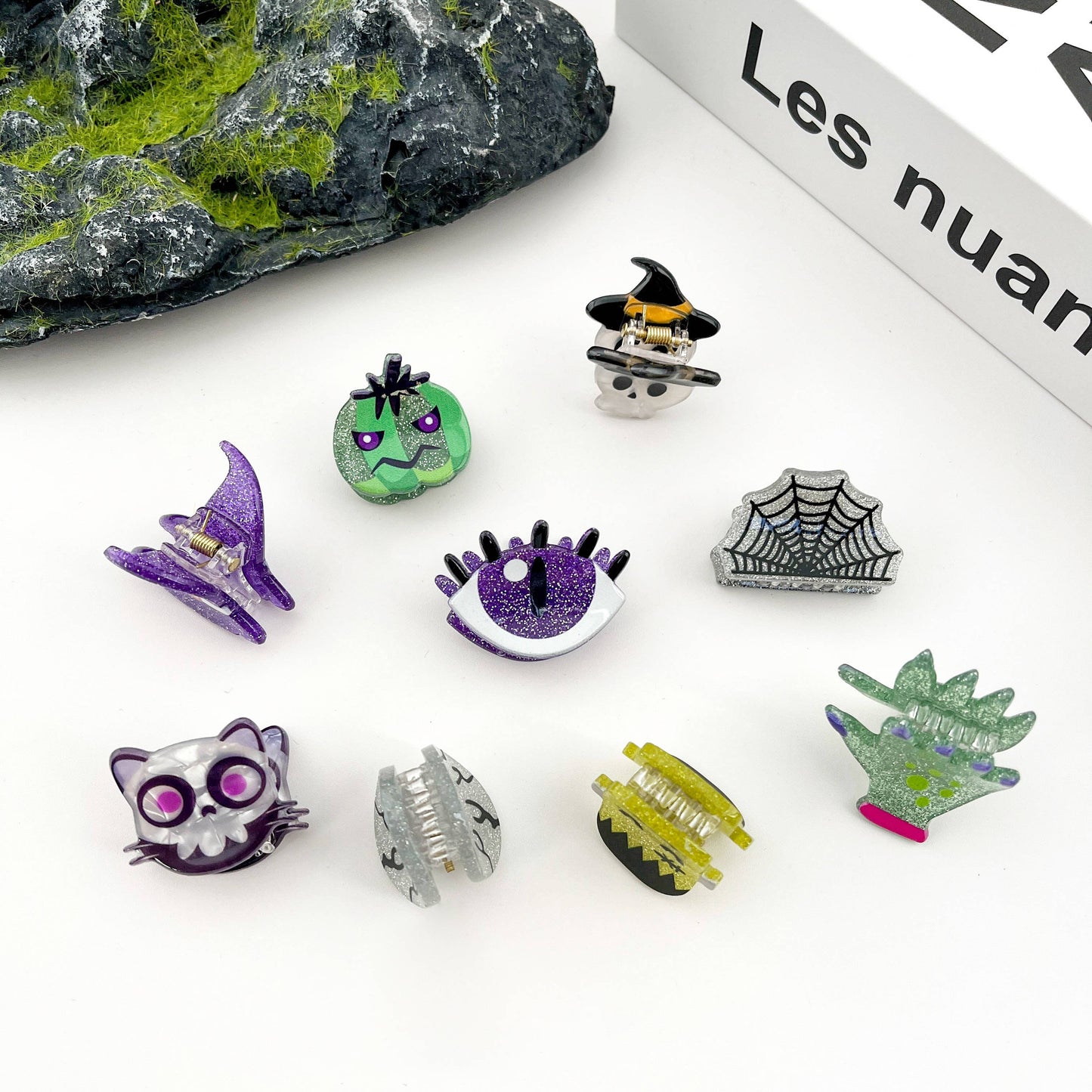 Acetate Funny Claw Clip, Mini Hair Clip