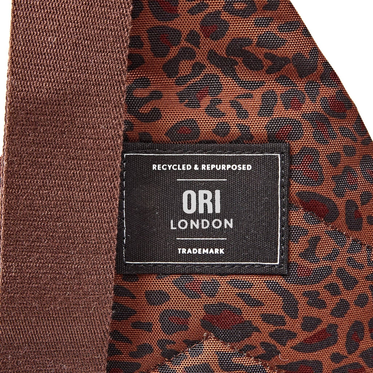 Willesden Sling in Mini Leopard Canvas