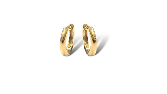 Gold Hoop (Thick) Earring